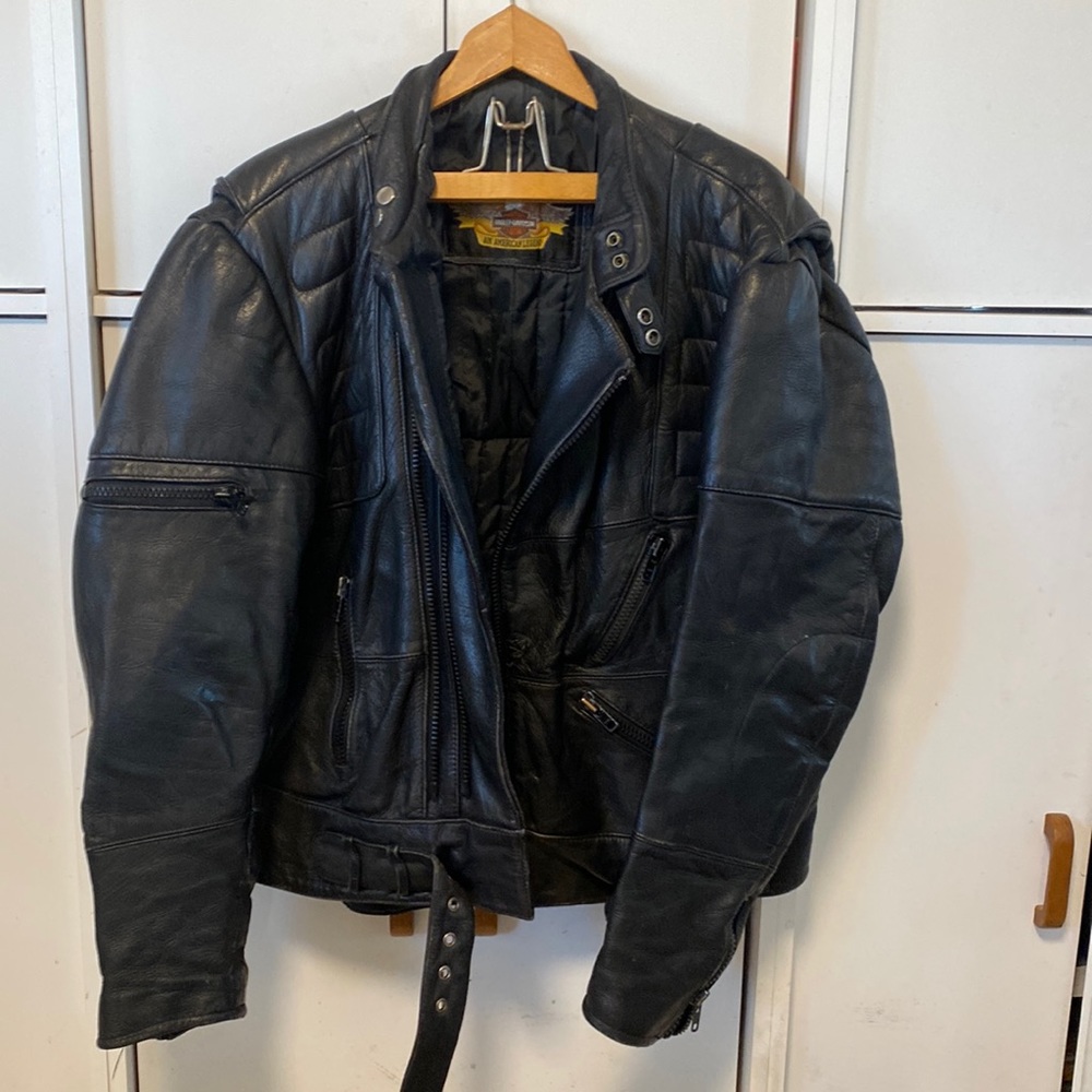 Harley-Davison leather jacket